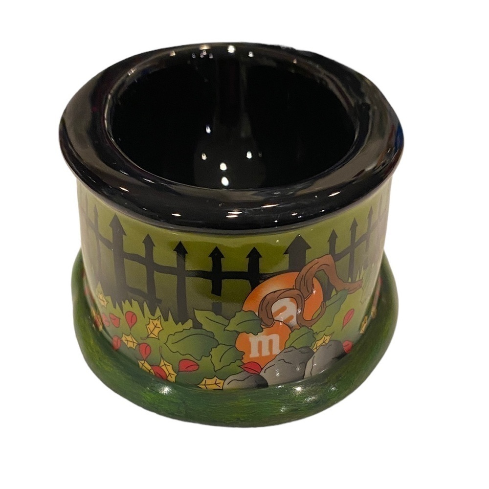 Department 56 M&M's Spooky Halloween Haunted Tours Candy Dish - Picture 3 of 11